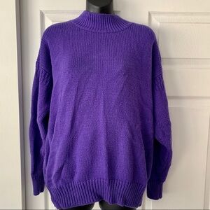 Colormania Vintage Sweater Purple Size Medium